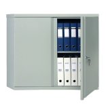 Dulap metalic Kronberg IVT Office1 cu 2 usi si inchidere cheie 830x915x458 mm