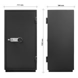 Seif certificat antifoc Kronberg Fire136TE electronic 1363x711x580 mm EN15659/60P
