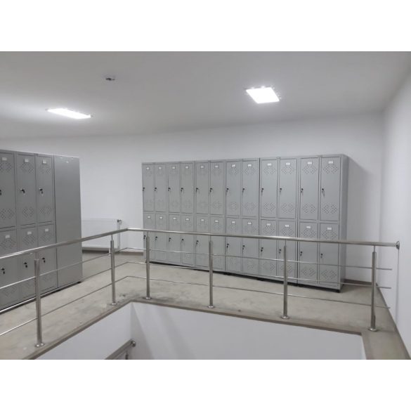 Vestiar metalic Kronberg LINE IVT-22/4 usi cheie 1830x575x500 mm