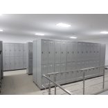 Vestiar metalic Kronberg LINE IVT-22/4 usi cheie 1830x575x500 mm