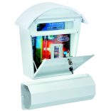 Cutie postala mare AOSTA set ALB