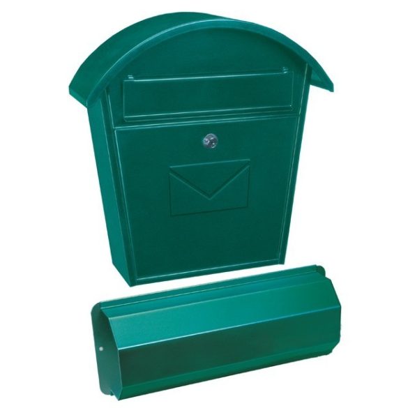 Cutie poștală Aosta Set cu suport ziare verde