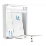 Cutie poștală COMO alb