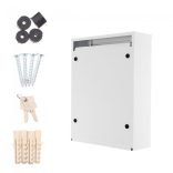 Cutie poștală COMO alb