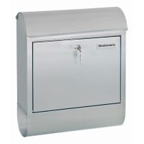 Cutie poștală Rondello INOX  cu suport ziare