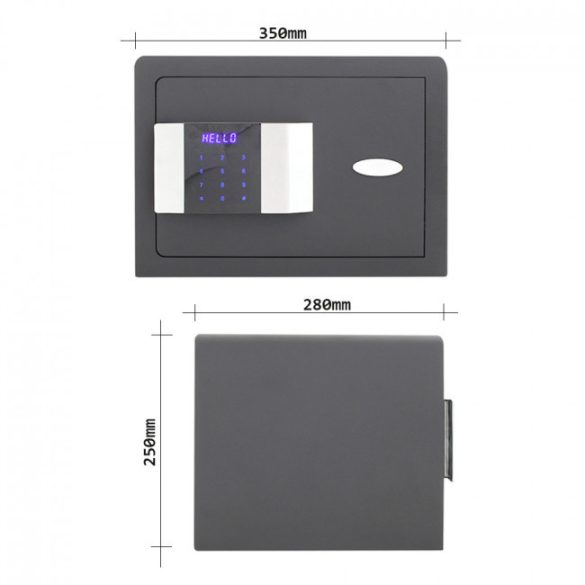 Seif mobila PRESTIGE 250 electronic 250x350x280 mm ecran tactil