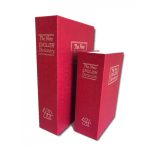 Casetă tip carte de valori  MINI Booksafe rosu