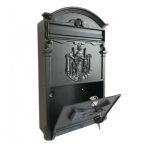 Cutie poștală  RUSTICA antracit negru