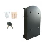 Cutie poștală  RUSTICA antracit negru