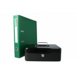 Casetă Bani EUROPE 250 negru